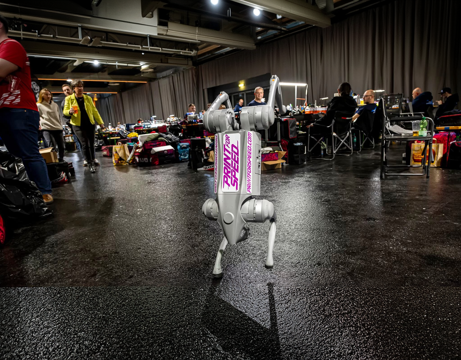 Buksi, az Eventron robotkutyája – Brandingeld Buksit